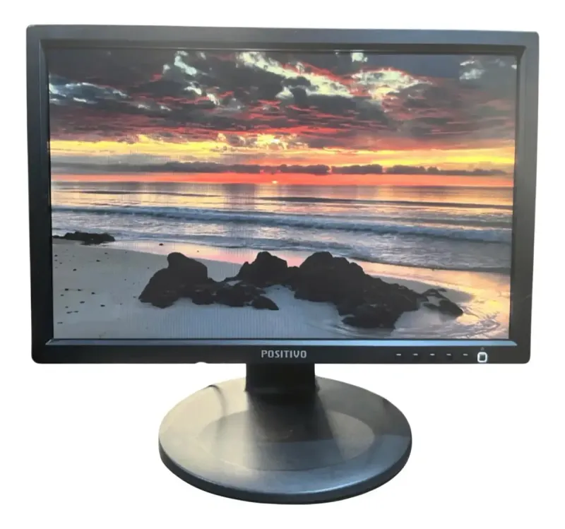 Monitor 18.5 Ajuste Altura Rotação Vga / Positivo (Recondicionado)