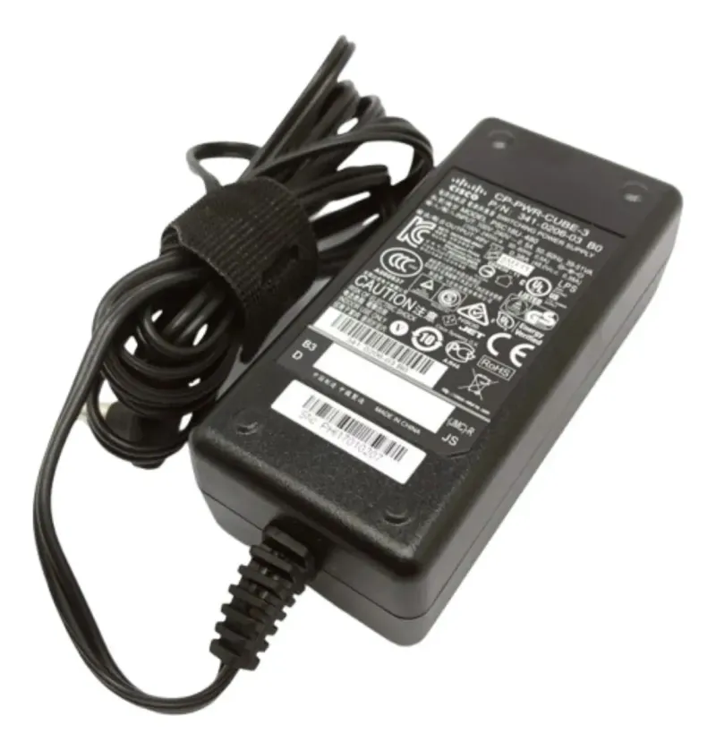 Fonte 48v Voip Cisco Cp-pwr-cube-3 E Nova
