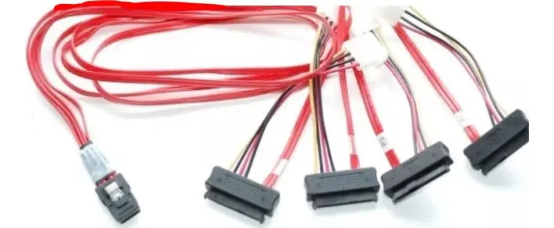Cabo Molex Minisas Sff-8087 Para 4x Sff-8482 - 74562-7022